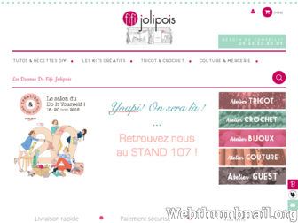 fifijolipois.com website preview