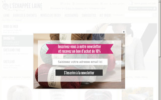 echappee-laine.fr website preview