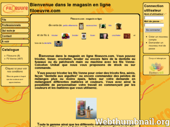 filoeuvre.com website preview