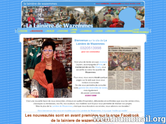 lalainieredewazemmes.com website preview