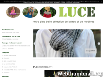 lucelainetricot.canalblog.com website preview