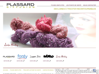 plassard-diffusion.com website preview