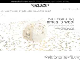 weareknitters.fr website preview