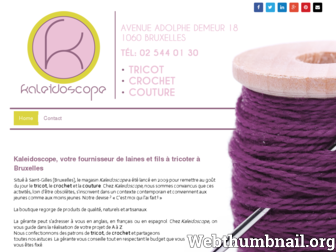 mercerie-laines-fils-tricoter-bruxelles.be website preview
