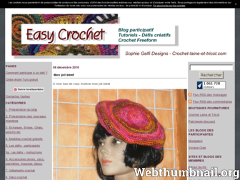 easycrochet.canalblog.com website preview