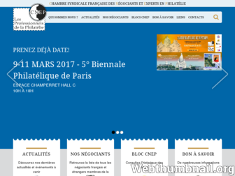cnep.fr website preview