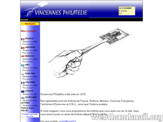 vincphil.fr website preview