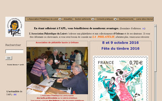 philatelieorleans.org website preview