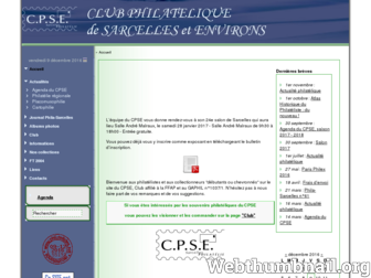 philatelie.sarcelles.free.fr website preview