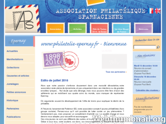 philatelie-epernay.fr website preview