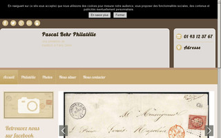 philatelie-behr.fr website preview