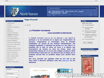 joomla.philatelie-vannetaise.fr website preview
