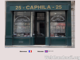caphila.free.fr website preview