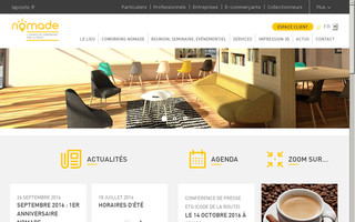 nomade.laposte.fr website preview