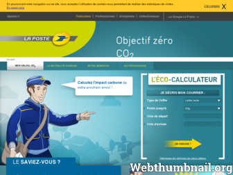 objectifzeroco2.laposte.fr website preview