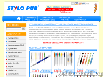 stylopub.fr website preview