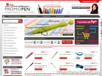promopen.fr website preview