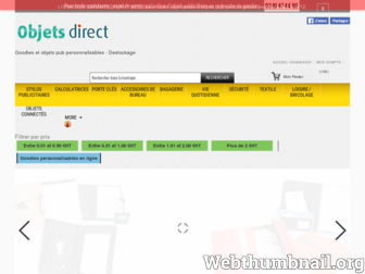 objetsdirect.fr website preview