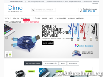 dimo.fr website preview