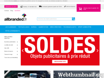allbranded.fr website preview