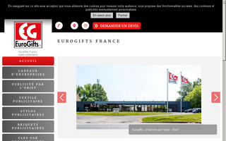 cadeauxdentreprises-eurogifts.fr website preview