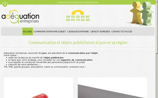 adequation-entreprises.com website preview