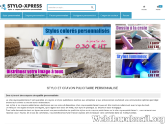 crayonspublicitaires.fr website preview