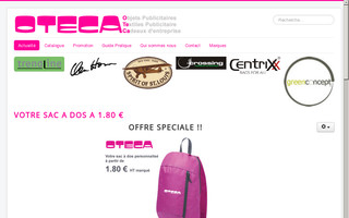 oteca.fr website preview