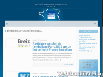 france-emballage.org website preview