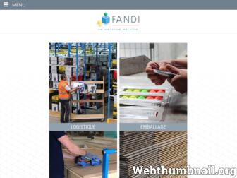 fandi.fr website preview