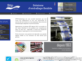 sttp-emballage.com website preview