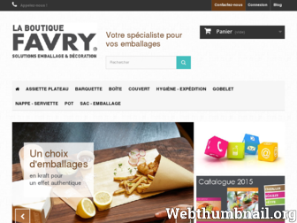 favryemballage.fr website preview
