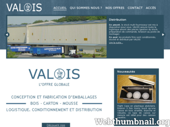 valois-emballages.com website preview