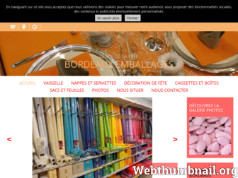bordeauxemballages33.com website preview