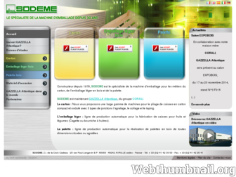sodeme.com website preview