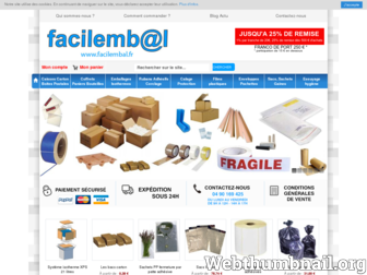 facilembal.fr website preview