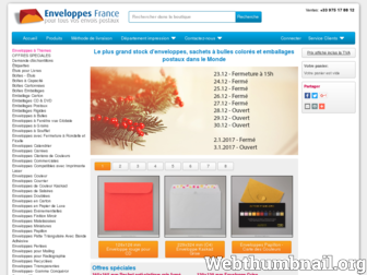 enveloppes.com website preview