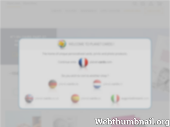 planet-cards.com website preview