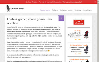 chaise-gamer.fr website preview
