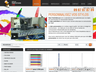 stylo-publicitaire.pro website preview