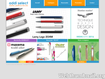 addi-select.com website preview