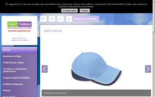 edev-publicite.com website preview