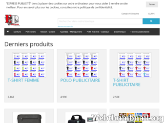 express-publicite.com website preview