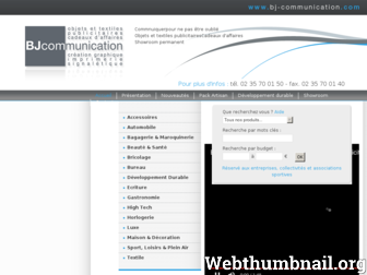 bj-communication.com website preview