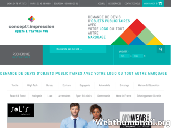 concept-impression.com website preview