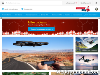 droneexperts.fr website preview