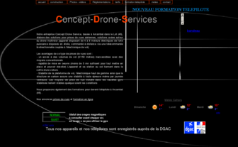 concept-drone-service.com website preview