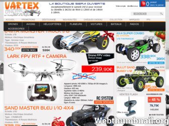 modelisme-vartex.com website preview