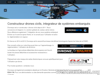 dronesys.com website preview