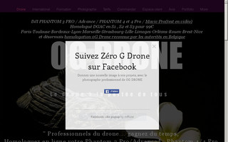 0g-drone.fr website preview